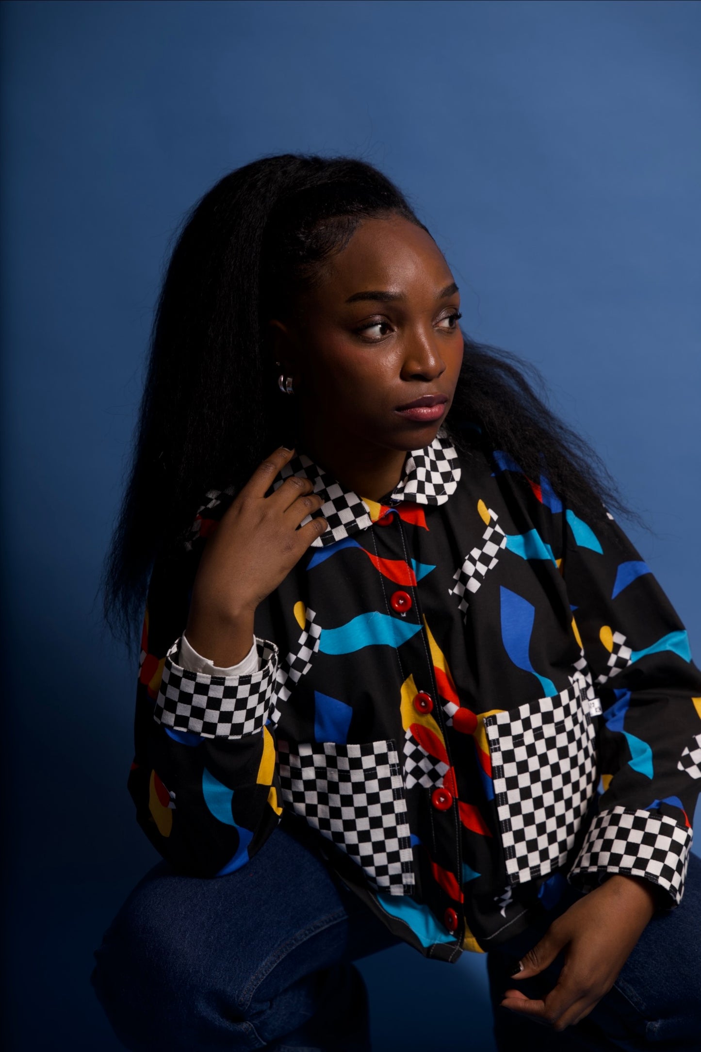 Hemdjacke cropped MAXINE