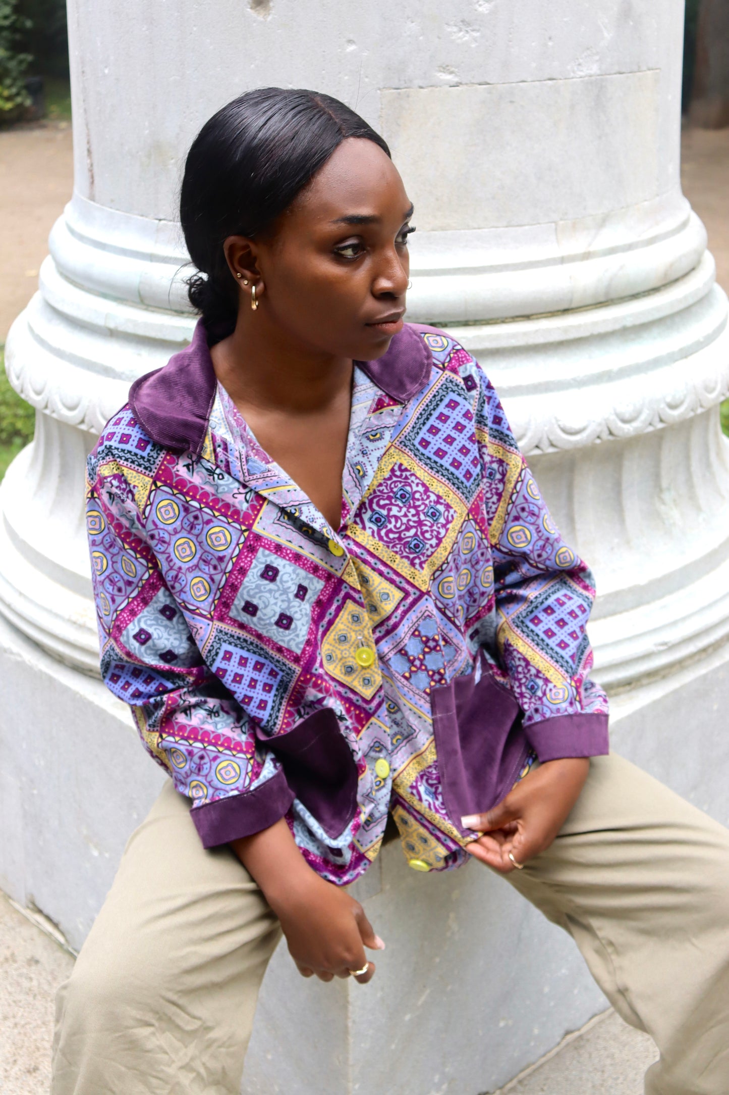 Shirt jacket MARIAMA