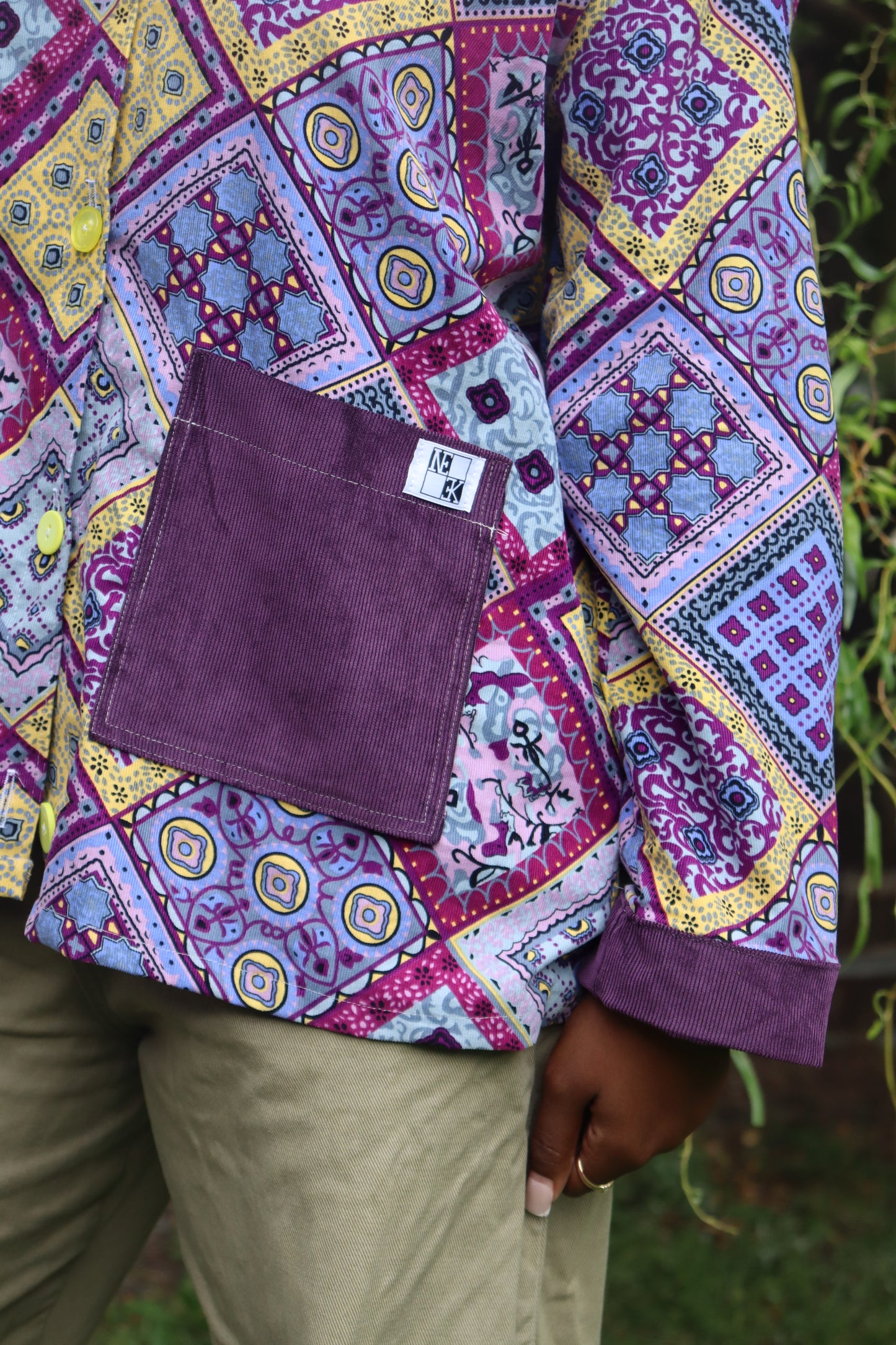 Shirt jacket MARIAMA