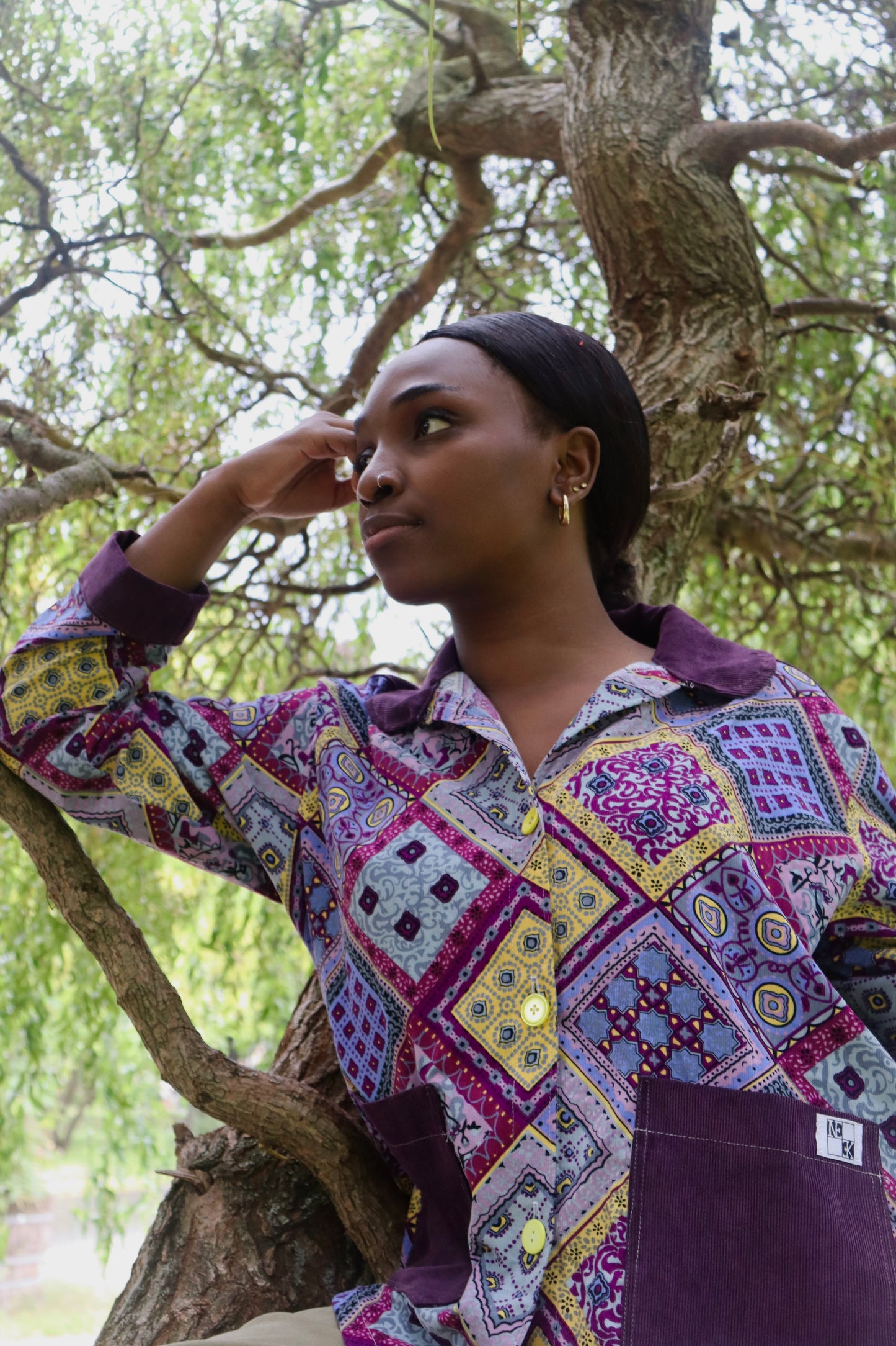 Shirt jacket MARIAMA