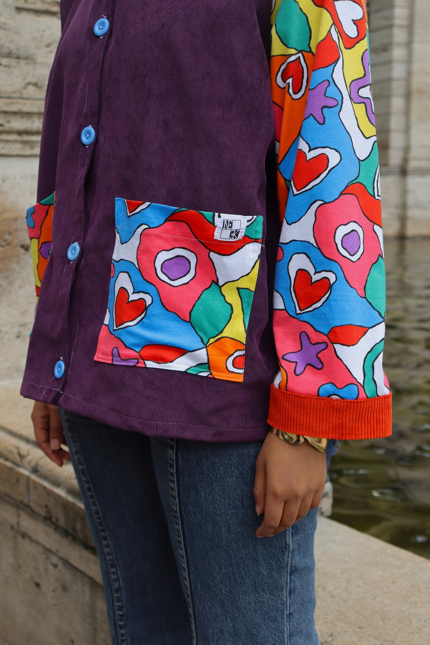 Shirt jacket ROBERTA