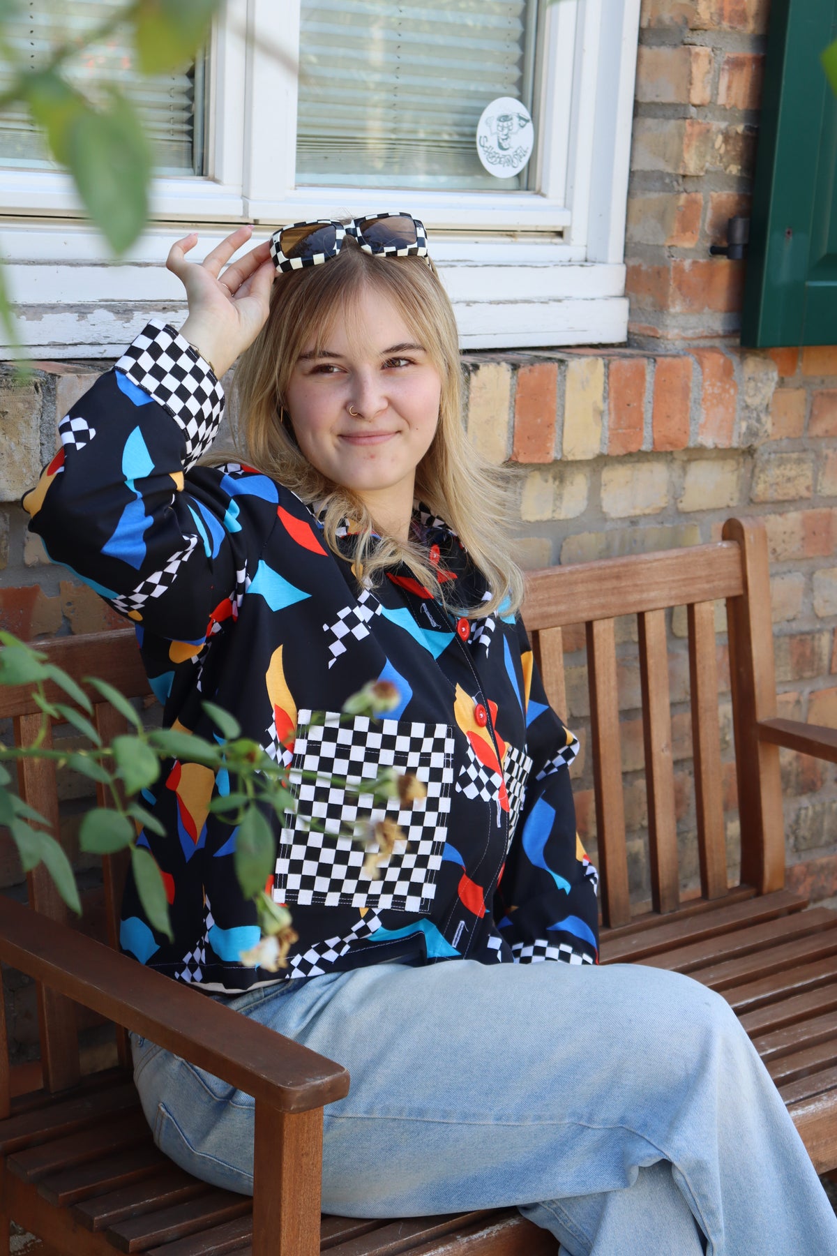 Hemdjacke cropped MAXINE