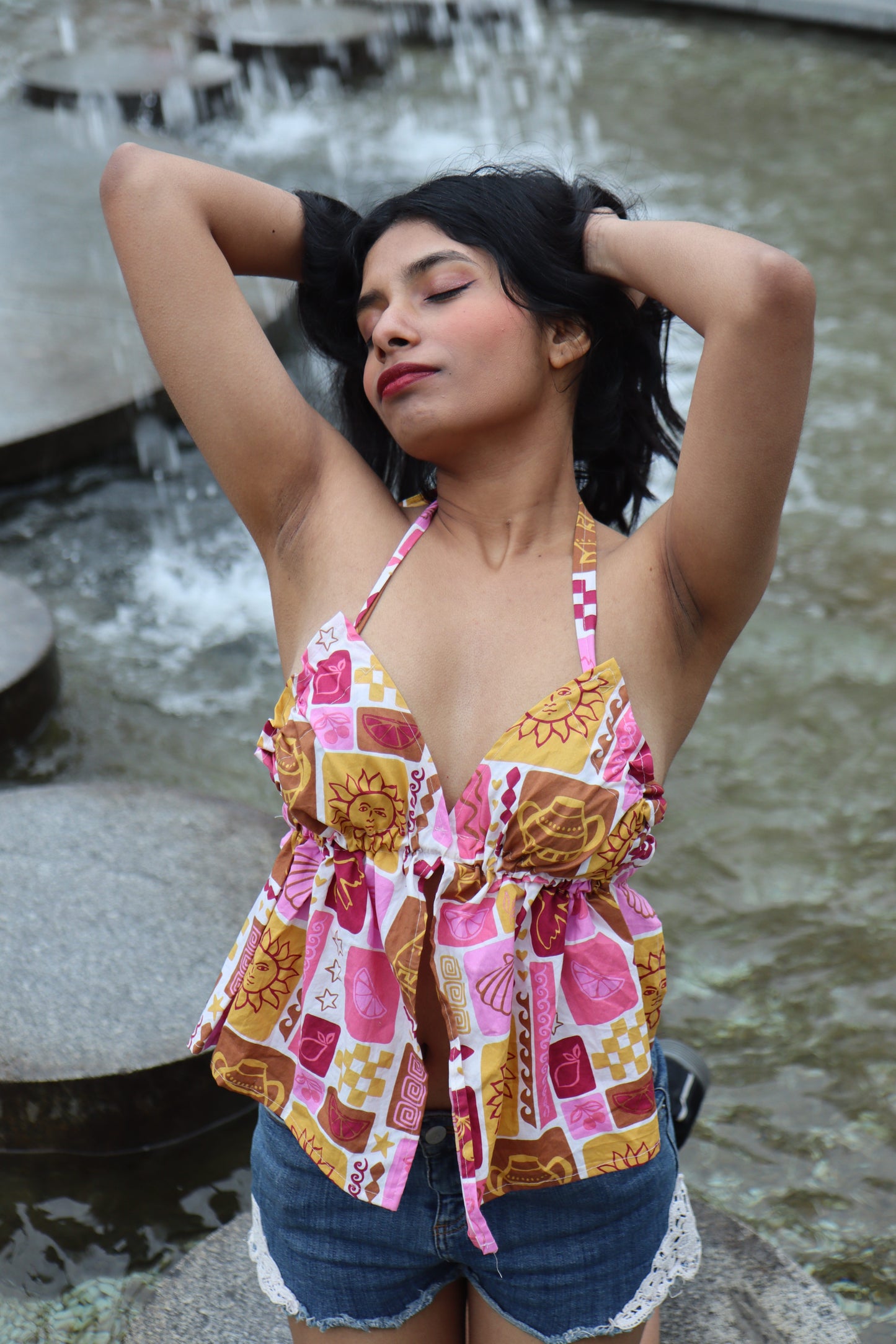 Neckholder top NOA