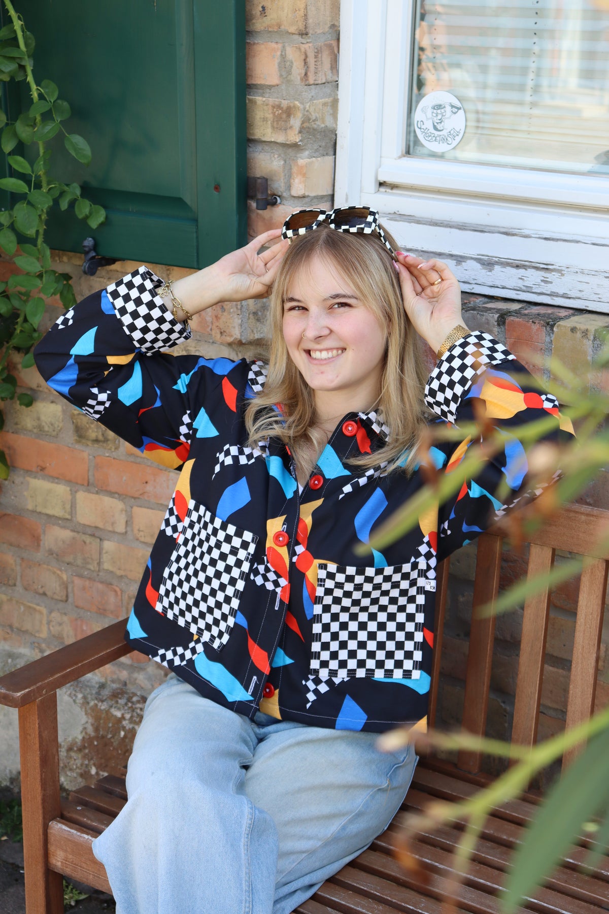Hemdjacke cropped MAXINE