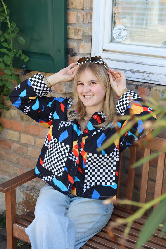 Hemdjacke cropped MAXINE