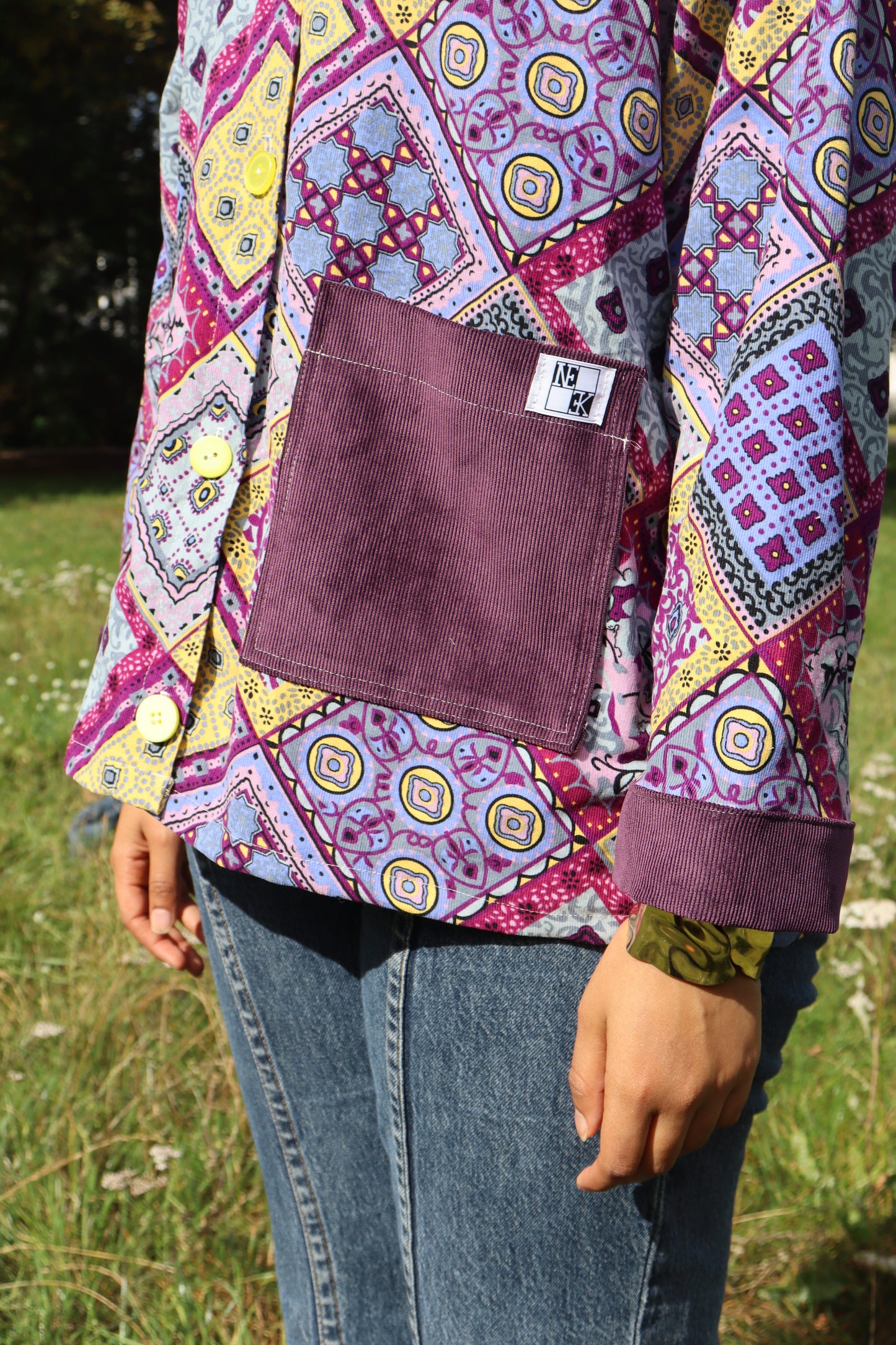 Shirt jacket MARIAMA