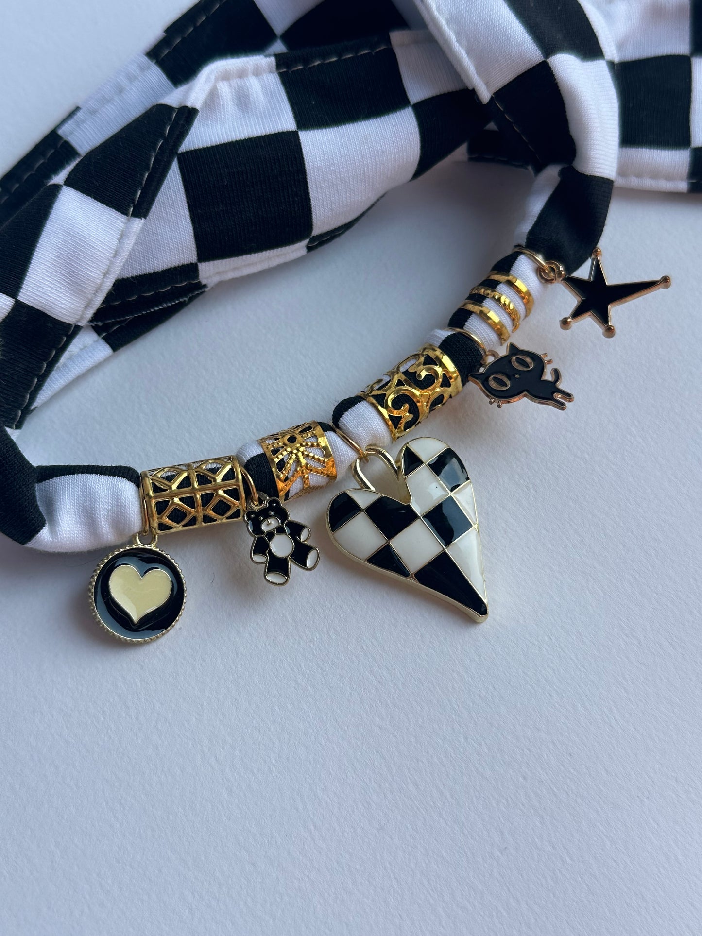 Gold choker TESSA