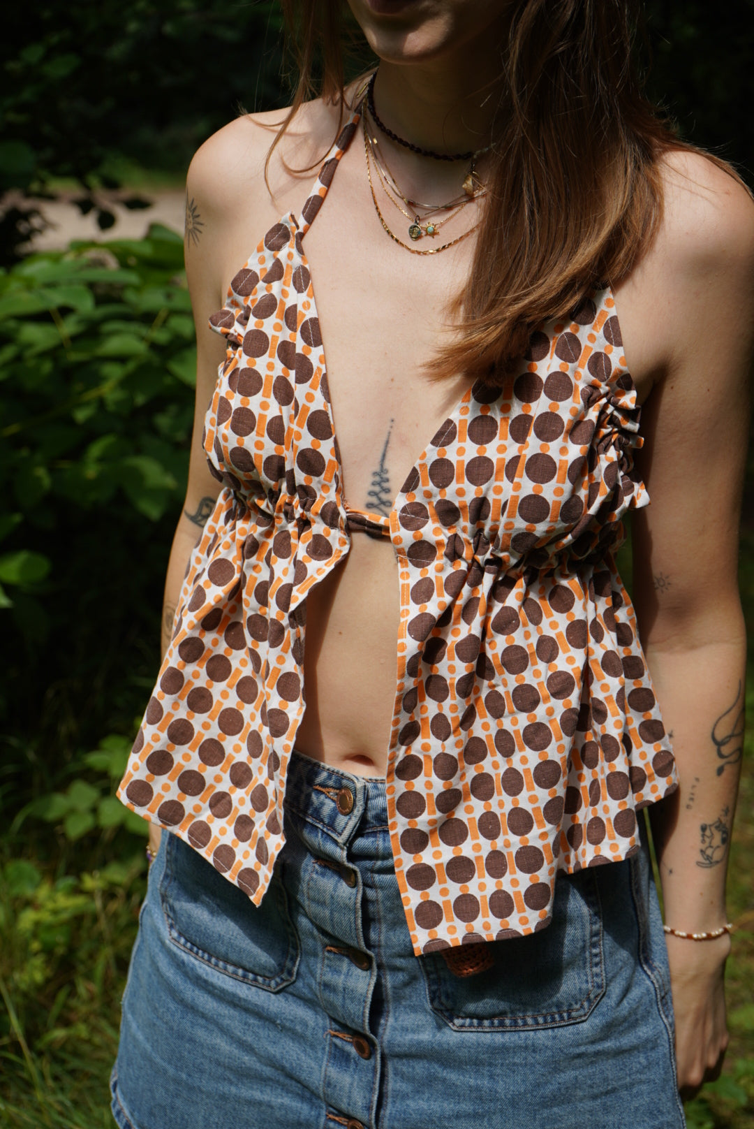 Neckholder top SORAYA