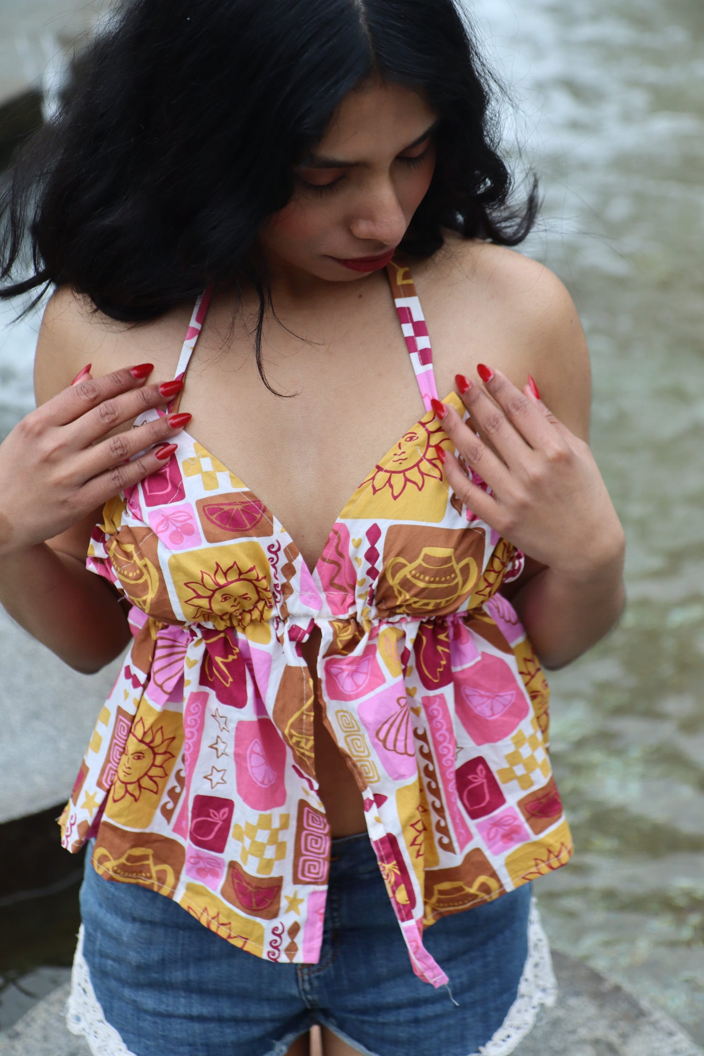Neckholder top NOA