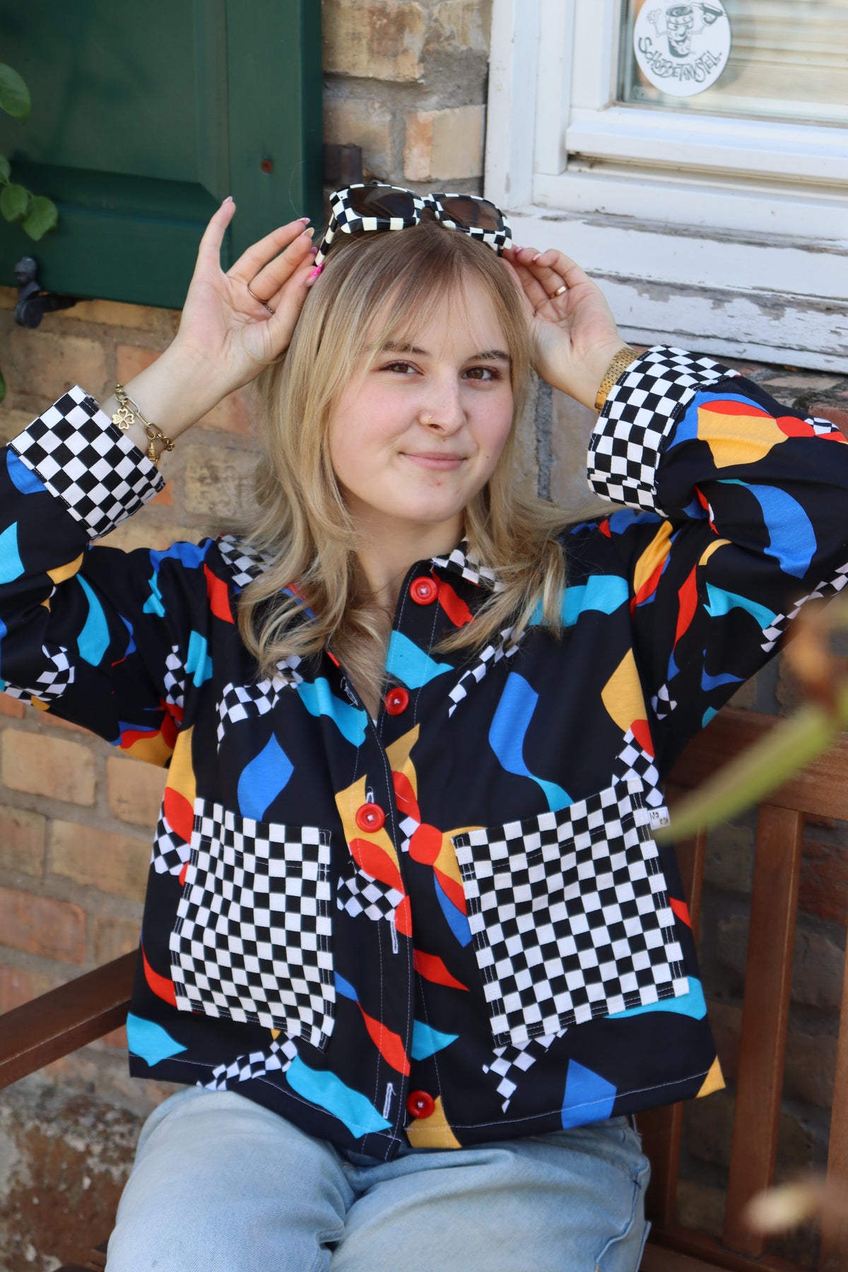 Hemdjacke cropped MAXINE