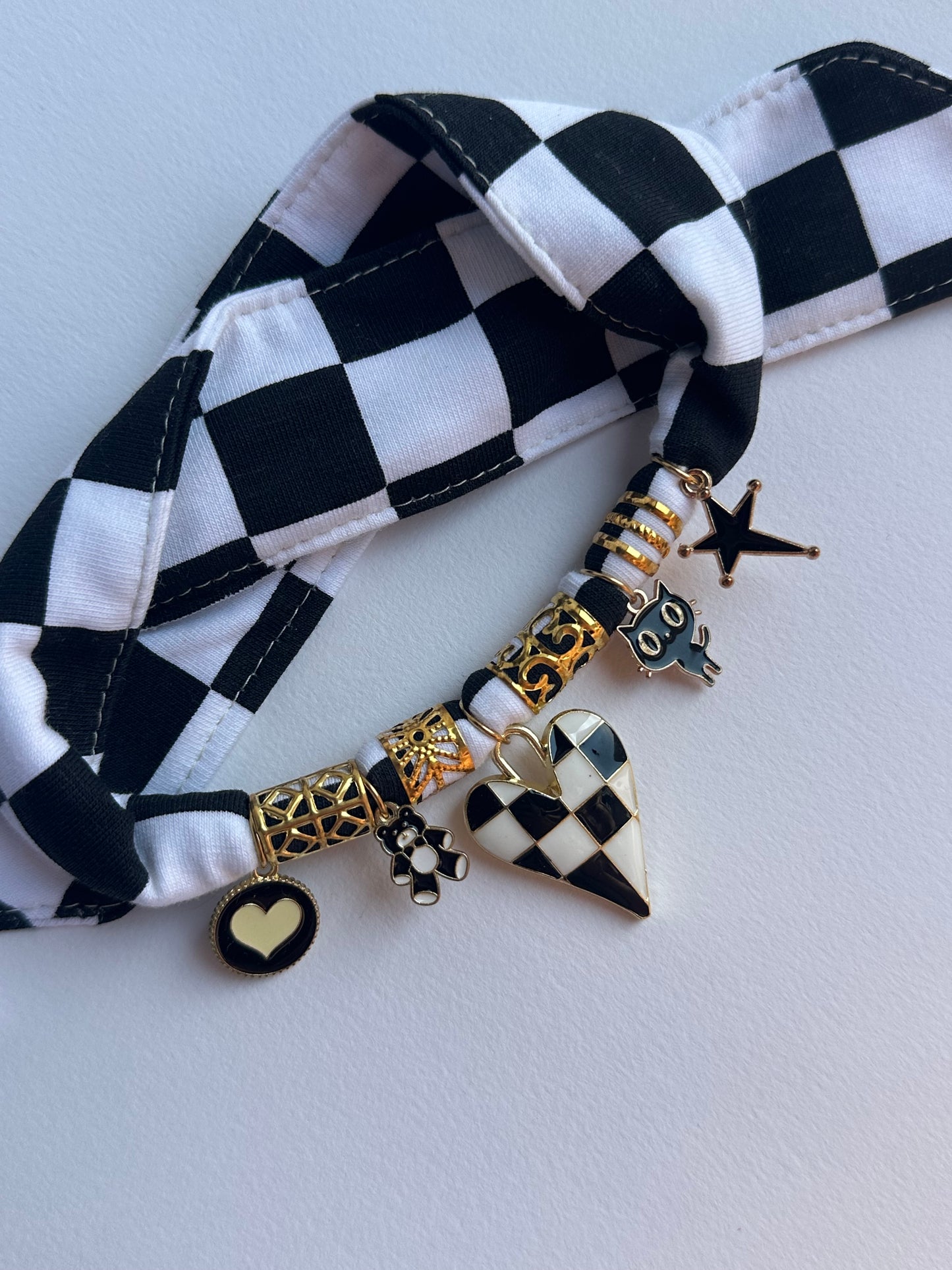 Gold choker TESSA