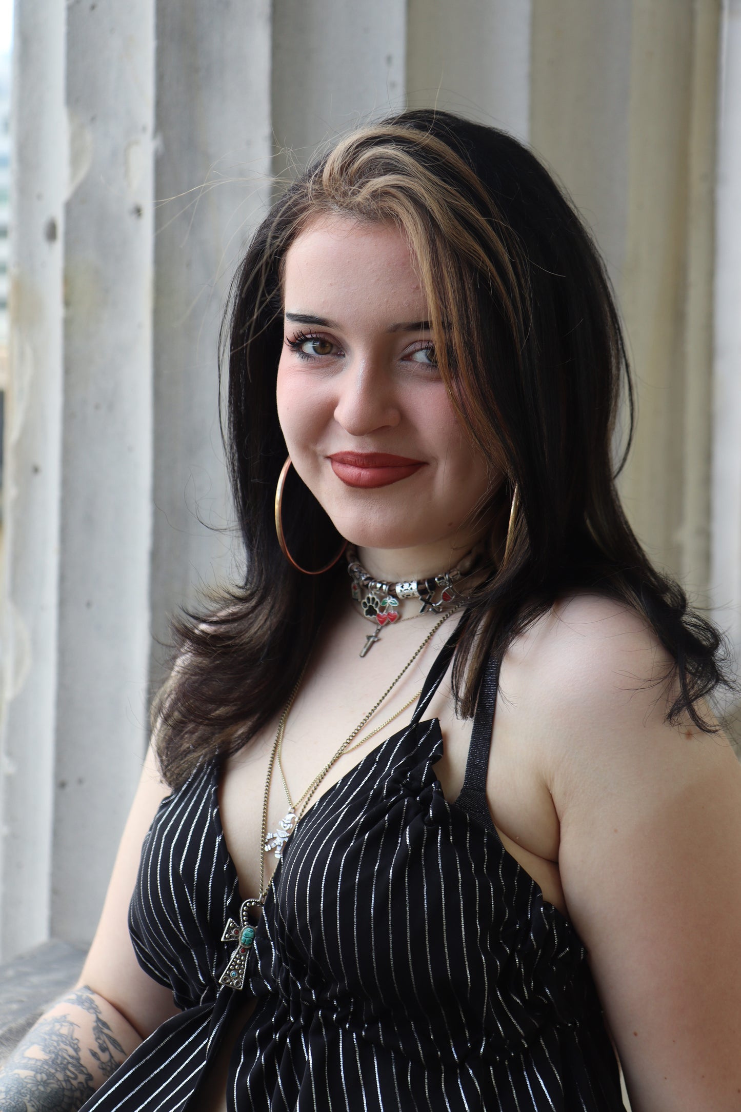 Neckholder top LENA
