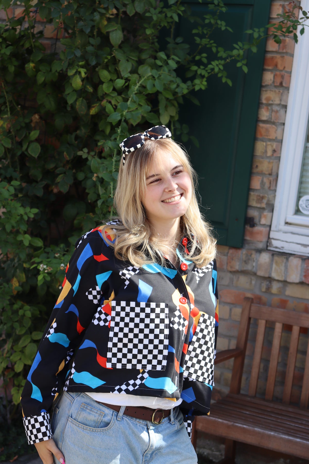 Hemdjacke cropped MAXINE
