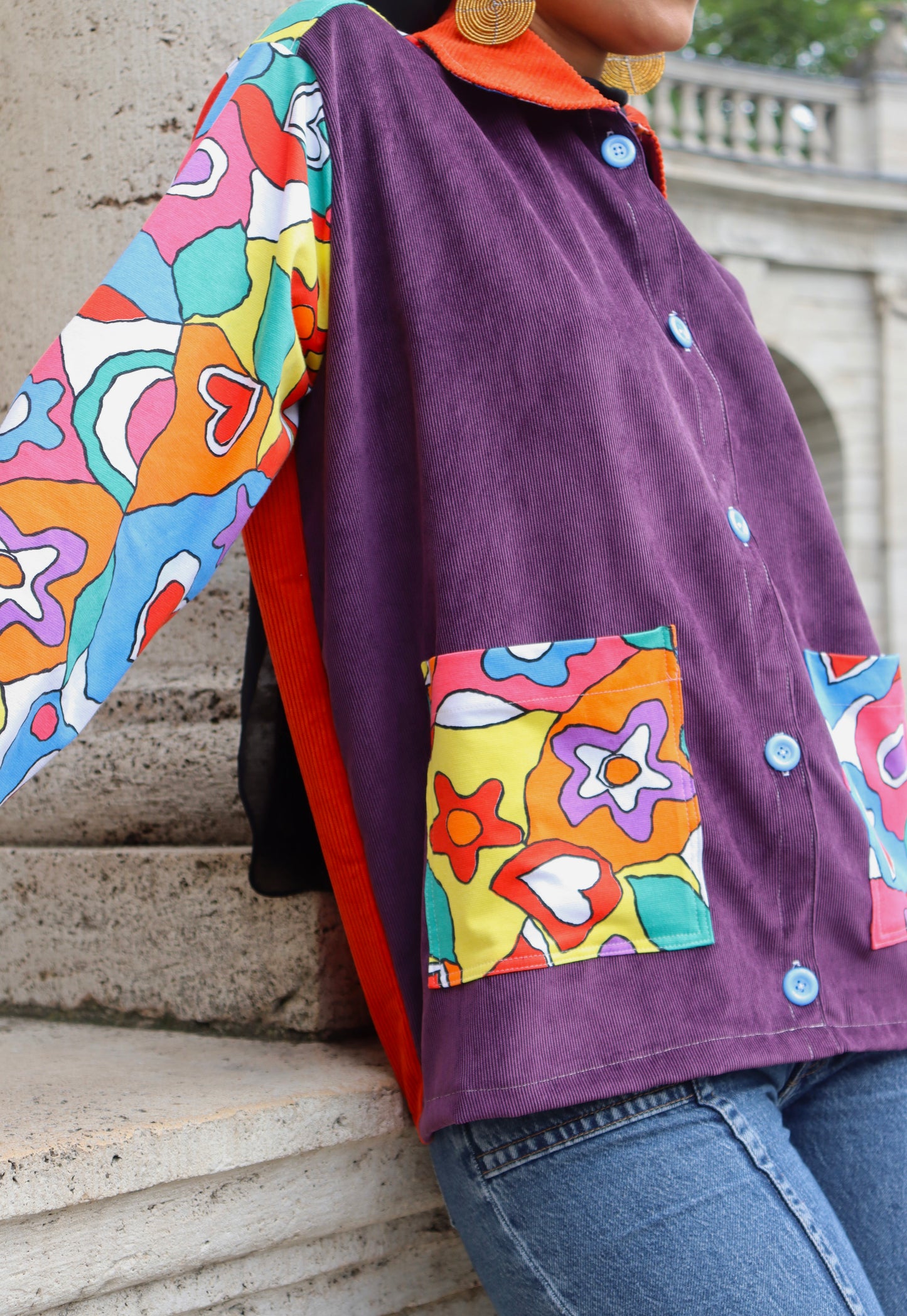 Shirt jacket ROBERTA