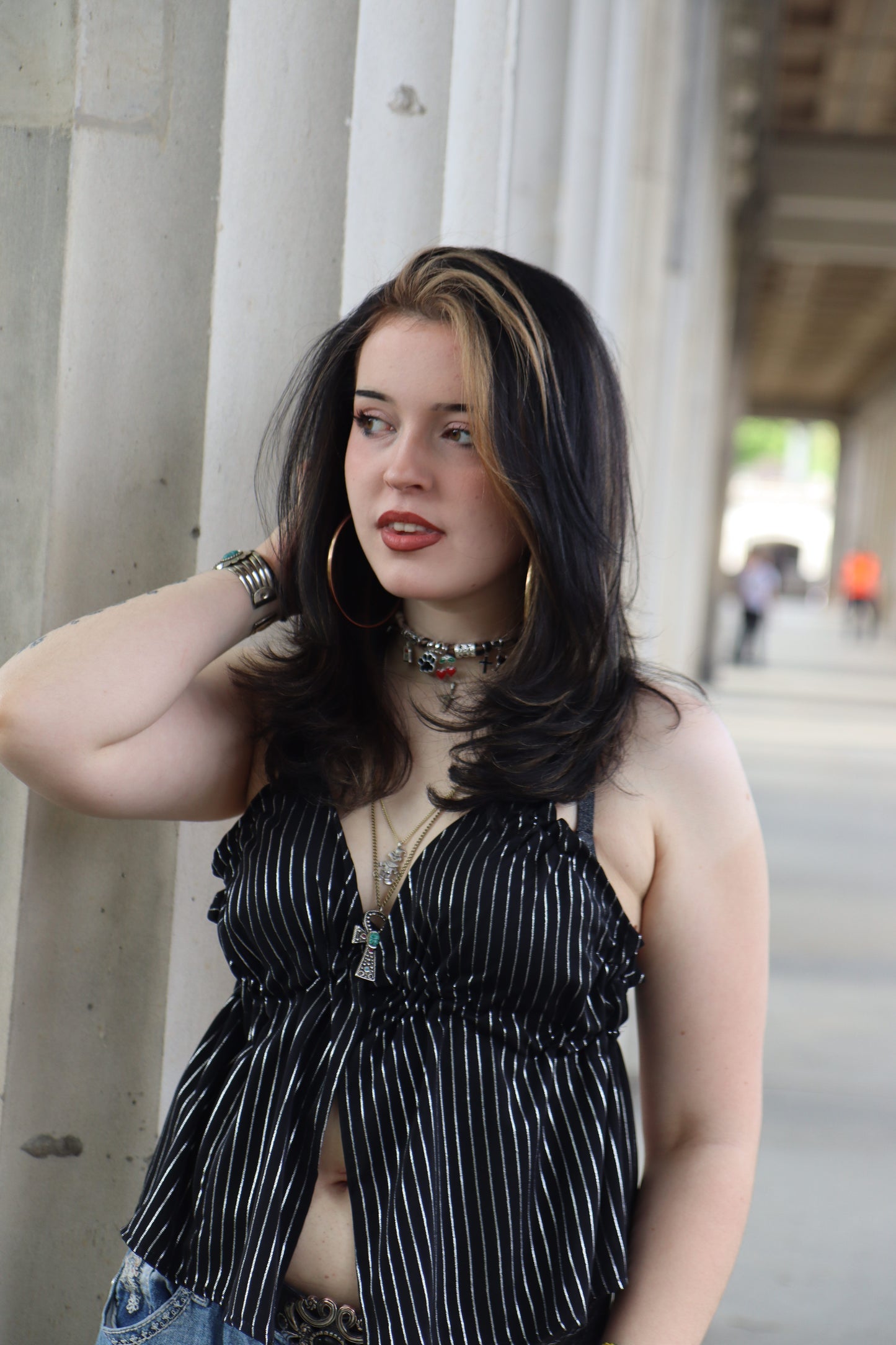 Neckholder top LENA
