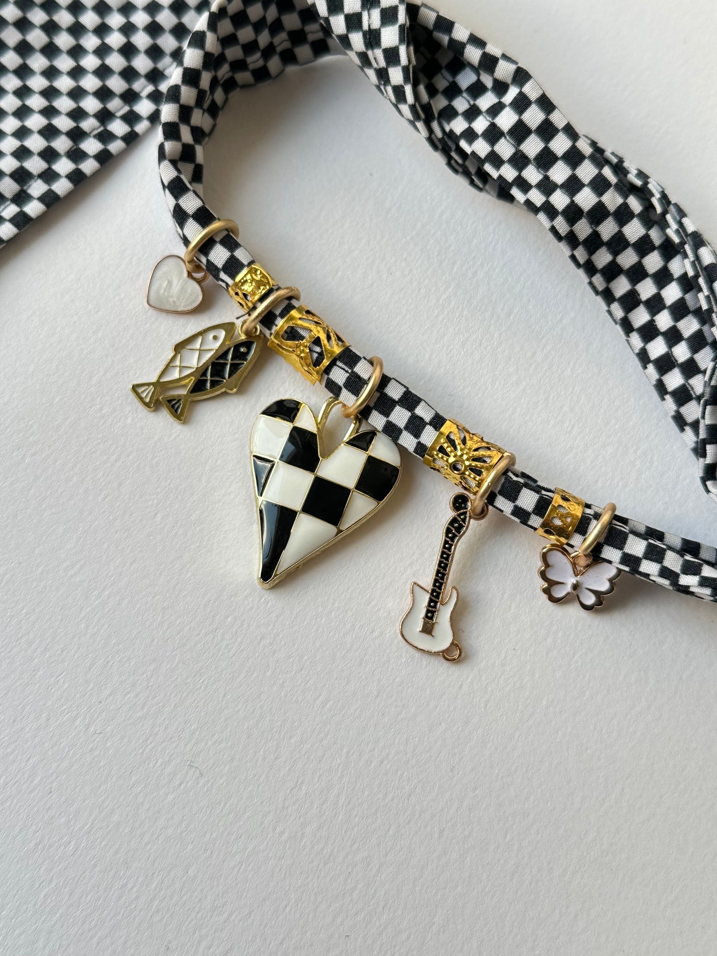 Gold choker TESSA